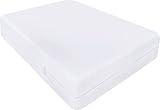 Utopia Bedding Wasserdichter Matratzenbezug 90 x 200 x 20 cm mit Reißverschluss, Premium Matratzenschoner, Bettwanzensicher & Milbenbeweis Matratzenschutz