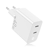 40W USB C Schnellladegerät,Type C Ladegerät,Fast PD 3.0 Ladestecker Netzteil Stecker für Apple iPhone 14 13 Pro Max/12 Pro/11/iPad/Samsung Galaxy S22/S22+/S21 Ultra/S20/S10/S9/S8/Z Fold 3 4/A53/Pixel