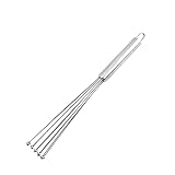 Eggs Inch Beater Handmixer Sainless Mixer Cooking 10/12 Whisk Eggs Steel Kitchen, Dining & Bar Passiergerät (A, One Size)