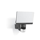 Steinel LED-Strahler XLED Home 2 S graphit, Flutlicht, schwenkbar, 13,7 W, 180° Bewegungsmelder, 10 m Reichweite, 1550 lm, Mit Bewegungsmelder