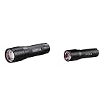 Ledlenser P7 Core Allround Taschenlampe LED, 450 Lumen, 4xAAA batteriebetrieben & P7 Allround Taschenlampe LED, 450 Lumen, fokussierbar, 300m Leuchtweite, 4xAAA batteriebetrieben, inkl. Batterien