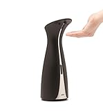 Umbra Otto250ml(8.5Oz)Automatischer Seifenspender mit Bewegungssensor,Touchless Seifenspender mit Infrarot Sensor für Flüssigseife, Schwarz/Anthrazit