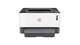 HP Neverstop Laser 1001nw Laserdrucker (nachfüllbarer Laserdrucker, WLAN, LAN, Airprint) Schwarz/weiß, bis zu 20 Seiten/Min