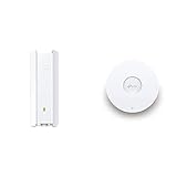 TP-Link EAP610-Outdoor AX1800 Gigabit Dualband WiFi 6 WLAN Access Point weiß & EAP653 AX3000 Gigabit Dualband WiFi 6 WLAN Access Point (Omada SDN, zentrales Management) weiß