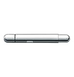 LAMY pico Kugelschreiber 289 – Innovativer Kuli aus Metall in der Farbe Chrom mit Druckmechanik – Mit Großraummine – Strichbreite M