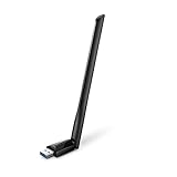 TP-Link Archer T3U Plus AC1300 High Gain USB WLAN Stick Adapter mit High-Gain Antennen(bis zu 867 Mbit/s 5GHz, 400 Mbit/s 2,4GHz, Kompatibel mit Windows 11/10/8.1/8/7, Mac OS 10.15 und früher）