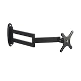 Computer Monitor Arms Monitor Stand Hanger Wandmontierte Monitor- und TV-Montagehalterung, neigbar und drehbar, Monitorarm-Tischhalterung