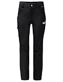 Jack Wolfskin Kinder ACTIVATE PANTS KIDS Atmungsaktive Wanderhose, black, 152