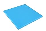 Wacredo Filterschaum zur Verwendung für Aquaristik und Teichfiltersysteme Filterschwamm Filtermatte (50 x 50 x 3cm - 30PPI (fein), blau)