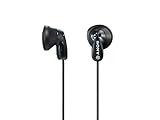 Sony MDR-E9LP In-Ear / In-Ohr Kopfhörer (1,2m Kabel, Neodym-Magnet, für MP3-Player, Walkman, iPod) schwarz