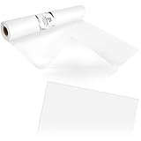 Robin Goods® Transparentpapier Rolle 40cm x 50m | Skizzenpapier Rolle | Schnittmusterpapier Rolle | Transparentes Architektenpapier | Pauspapier, Tracing Paper 50g/m² (Rolle - transparent)