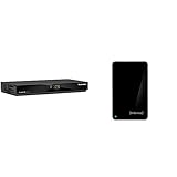 TechniSat TECHNISTAR K4 ISIO Kabel-Receiver mit vierfach-Tuner, schwarz & Intenso Memory Case 1 TB Externe Festplatte (6,35 cm (2,5 Zoll) 5400 U/min, 8 MB Cache, USB 3.0) schwarz