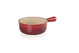 Le Creuset Caquelon, Ø 20 cm, Emailliertes Gusseisen, Cerise, Kirschrot