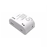 MHCOZY 1-Kanal USB 5V AC/DC 7-32V Smart WiFi Wireless Relais Switch Modul, Tuya Smart Life App Fernbedienung, Kompatibel mit Alexa Google Home (1)