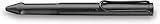 LAMY safari twin pen all black EMR Stylus 2-in-1 Kugelschreiber in der Farbe Schwarz für den flexiblen Einsatz auf digitalen und analogen Medien - POM Spitze