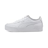 PUMA Damen Carina Lift Tw Sneaker, Weiß, 38 EU