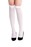 Dress Me Up - W-019W-white Strümpfe Stockings kurz Kniestrümpfe weiß Krankenschwester Gothic Lolita