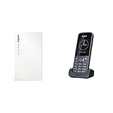 Gigaset N720 IP PRO - IP Basisanlage - verbindungen bis zu 30 Basisstationen und 100 Mobilteile - schwarz & SL800H PRO – schnurloses Business DECT-Telefon mit großem Farbdisplay