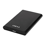 GANMEI Externe Festplatte, 120 GB, 6,3 cm (2,5 Zoll), tragbar, USB 3.0, externe Festplatte, für Desktop, PC, Laptop, Schwarz