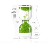 Paradox Tea Timer, Sanduhr hellgrün, Grün, 9cm