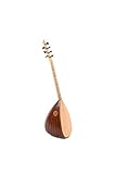 Premium Kisa Sap Baglama/Kurzhals/Baglama Agac/Holz: Maun/Mahagony mit Tasche und Tonabnehmer