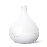 Diffusor für ätherische Öle, großes Fassungsvermögen von 500 ml, Kühlnebel-Luftbefeuchter, Dual-Nebel-Modus, Smart-Timer, Aromatherapie-Diffusor (Weiß)