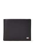 Tommy Hilfiger Herren Geldbörse Eton CC and Coin Pocket aus Leder, Schwarz (Black), Onesize