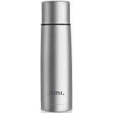 Amazon Brand - Umi Thermoskanne Thermosflasche 750ml,18/8 Edelstahl Thermobecher Trinkflasche, doppelwandige vakuumisolierte Isolierflasche,Auslaufsicher BPA-frei Heißwasserflasche für Kaffee,Tee