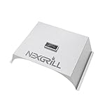 Nexgrill Edelstahl Pizzaaufsatz mit Thermometer | 58 x 28 x 15 cm | Pizzacover Gasgrill, Pizza Haube Grill, BBQ Pizzaaufsatz Feuerplatte | Pizza Cover, Pizza Aufsatz Grill