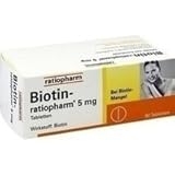 BIOTIN RATIOPHARM 5 mg Tabletten 90 St