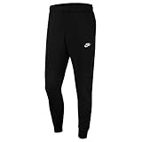 Nike Herren M NSW Club JGGR FT Kompressionshose, Black/Black/(White), XL