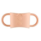 Toddmomy für Breite Trainer Tragen Kleinkind Griff Hand Mund Säugling Silikon Geschenk Flasche Zubehör Design Rosa Flaschen Kleiner Griff Milch Slip Neugeborene Universell Baby Schnabel