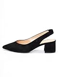 Rio Fiore Schwarze Slingpumps, 2046A-8 (Schwarz, numeric_40)