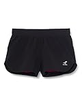 ENERGETICS Unisex Bamas 4 Shorts, Black/Redwine, 140