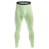 BIBOKAOKE Sport Leggings Herren Atmungsaktiv Heimhose Laufhosen klassisch Trainingshose Tights Workout Kompressionshose Sporthose Weiches Bequeme Lange Unterhosen Sweatpants Fahrradhose