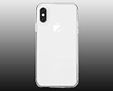 Clear Silikon Hülle für iPhone X/iPhone XS [Anti-Vergilbung] Dünn Weich TPU Schutzhülle Slim - mit Microdot Muster [Anti-Scratch] für iPhone X/XS