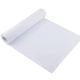 PALUDO Zeichenpapier Rolle, 43 cm x 20m Weiße Papierrolle 80 g/m, Malpapier Rolle Kinder, Skizzenpapier Skizzenrolle für Kinder Staffeleipapier Wandkunst Skizzieren Basteln Zeichnen Geschenkpapier