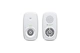 Motorola Nursery AM21/MBP21 Babyphone Audio - Digitales Babyfon mit DECT-Technologie zur Audio-Überwachung - 300 Meter Reichweite - Mikrofon mit hoher Empfindlichkeit, 1 Stück (1er Pack) – Weiß