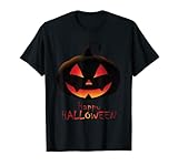 Kinder Scary Jack O Lantern Kürbis Halloween Jungen Mädchen Teens T-Shirt