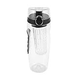 Homemaxt 1L Tragbare Wasserflasche Trinkflasche Fruchtaufguss Flasche Saft Flasche Reise Outdoor Sports Wasserflasche