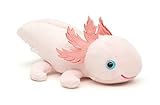 Uni-Toys - Axolotl mit Magnet - 15 cm (Länge) - Plüsch-Wassertier - Plüschtier, Kuscheltier