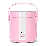 Multi Cooker - Small for One Elektrischer Multikocher für eine oder Zwei Portionen/Personen,Pink