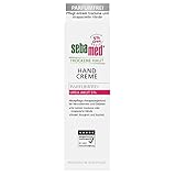 Sebamed Trockene Haut Urea Akut 5% Handcreme parfumfrei 75 ml, pflegt extrem trockene und strapazierte Hände, lindert Rissigkeit und Rauheit