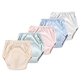 ACMEDE 5er Pack Baby Töpfchen Trainerhosen Unterhosen Töpfchentraining Baby Lernwindelhose Trainerhosen Unterwäsche Windelhose zum Toilettentraining 0 bis 5Jahre