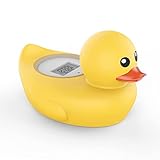 Famidoc Baby Badethermometer, Ente, Gelb