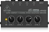 Behringer MICROAMP HA400 Ultrakompakter 4-Kanal-Stereo-Kopfhörerverstärker