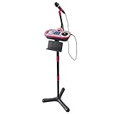 VTech Kidi Super Star DJ Studio pink – 10-in-1 Karaokespielzeug mit Mikrofon, abnehmbarem DJ-Mischpult und vielen Effekten zum Bearbeiten der Musik – Für Kinder von 6-12 Jahren