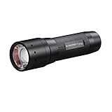 Ledlenser P7 Core Allround Taschenlampe LED, 450 Lumen, fokussierbar, 300m Leuchtweite, 4xAAA batteriebetrieben, inkl. Batterien, drei Helligkeitsstufen, Flashlight