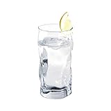 Bormioli Rocco 340360 Sorgente Longdrinkglas, 450ml, Glas, transparent, 6 Stück