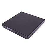 Zidao CD DVD Laufwerk for Laptop CD DVD, Laufwerk Externer CD DVD Laufwerk for Laptop USB 3.0 Portabler CD DVD CD DVD Laufwerk USB 2.0 Flaches Und Portables CD DVD,Schwarz